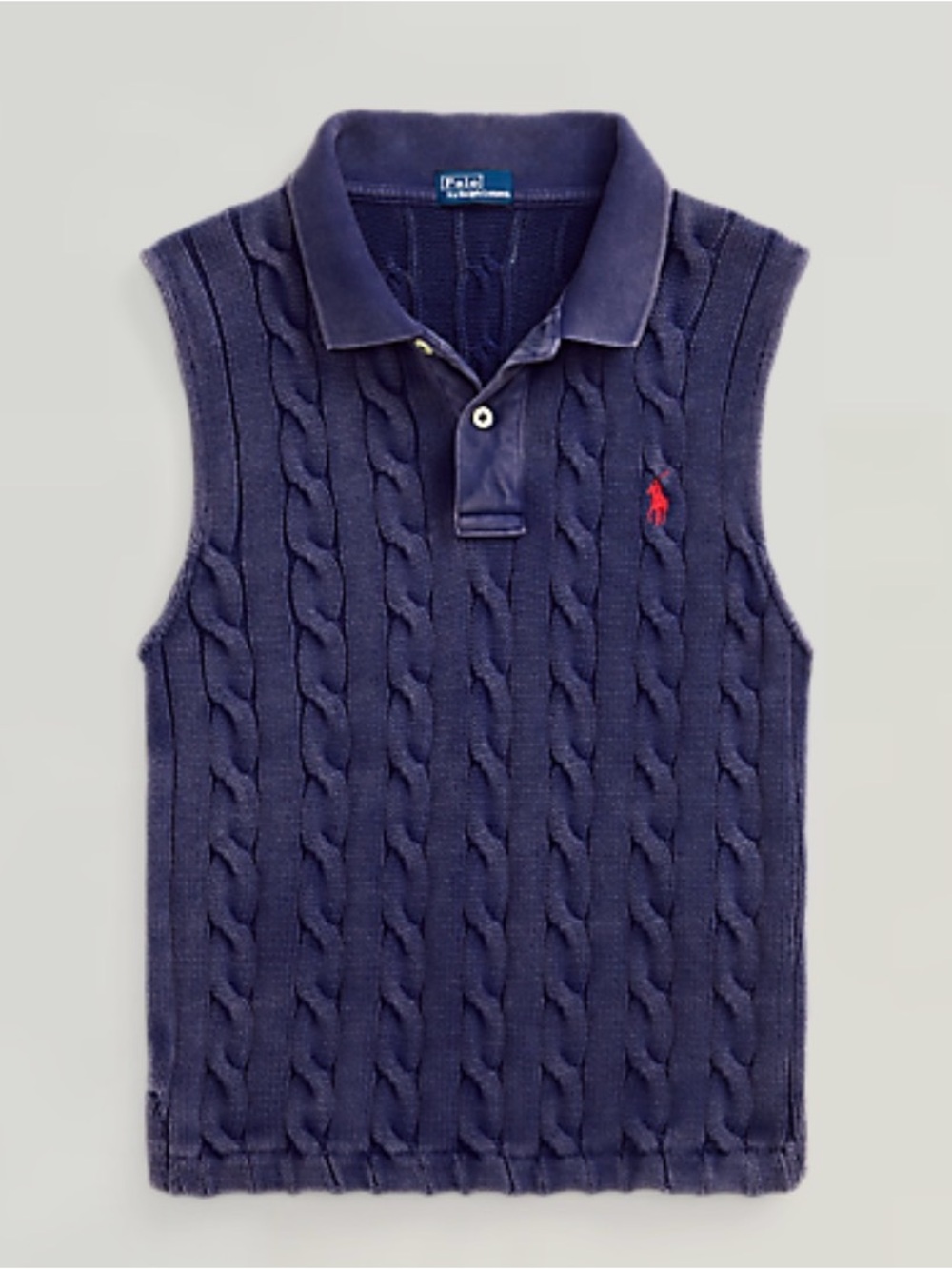 Polo Ralph Lauren Navy Cable-Knit Sweater